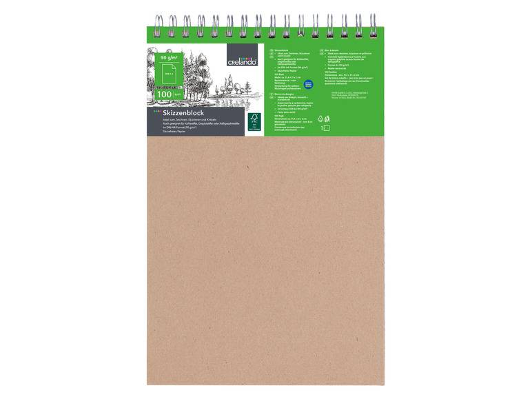 crelando® Zeichenblock, DIN A3/A4, säurefrei Neueste Mode