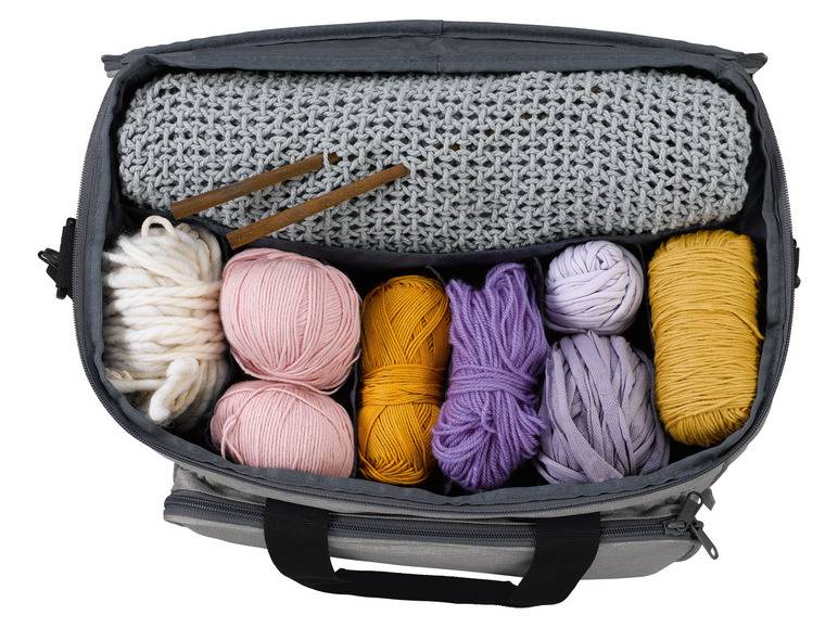 crelando® Nähmaschinen-Trolley / Strickzubehör-Tasche Exklusive Angebote
