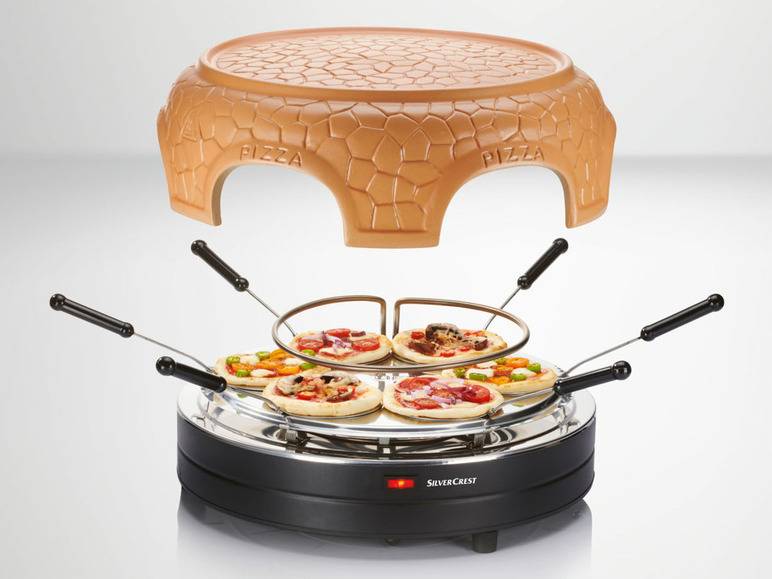 SILVERCREST® KITCHEN TOOLS Pizzaofen »SPO 910 A1«, für 6 Personen Räumungsverkauf