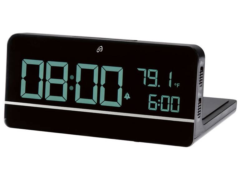 AURIOL® Digitaler Wecker, mit kabelloser Ladefunktion Letzte 3 Tage