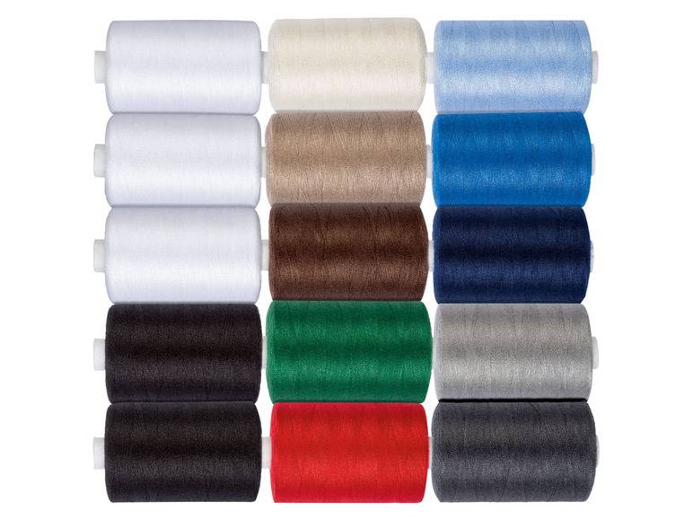 crelando® Schneider-Nähfaden 15x1.000m Riesige Rabatte