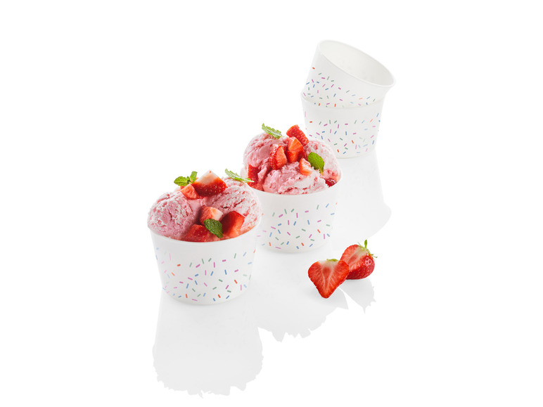 ERNESTO® Eisbecher-Set \ Sundae-Waffelbecher-Set \ Trinkbecher-Set, BPA-frei Fabrikladen