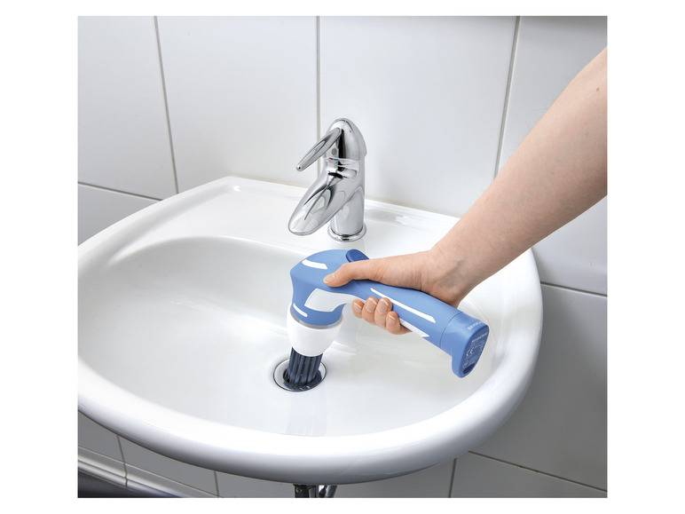 SILVERCREST® Elektrische Reinigungsbürste »SRB 6 B1«, 5-teilig Im Verkauf