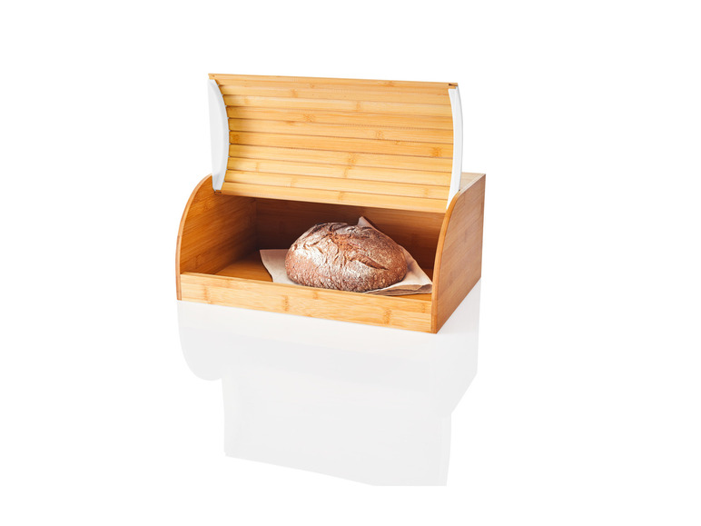 ERNESTO® Bambus-Brotkasten, mit Klappdeckel Fabrik Onlineshop