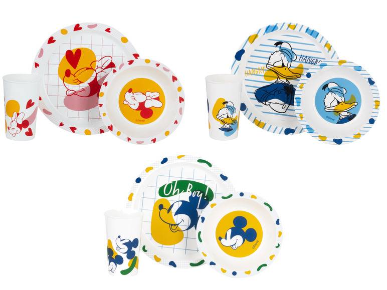 Disney Frühstücksset, 3tlg Flash Sale