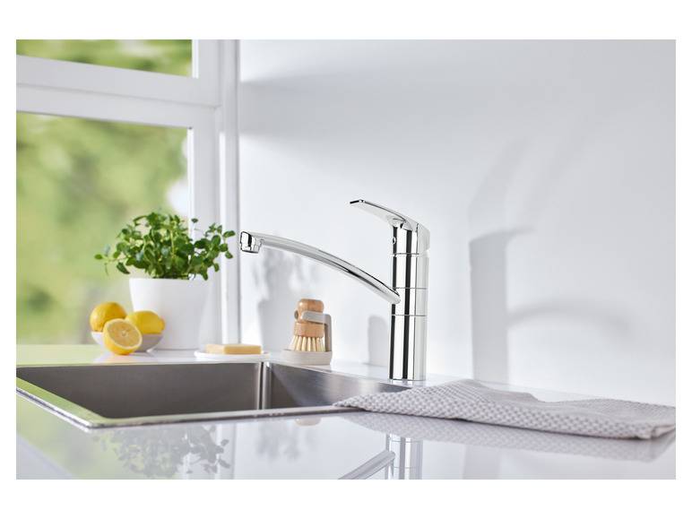 LIVARNO home Küchenarmatur , Eco-Click-Wassersparfunktion Preisnachlass