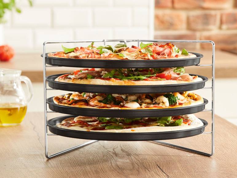 zenker Pizzabäcker-Set, Ø 29 cm, 5-teilig Begrenzte Freigabe