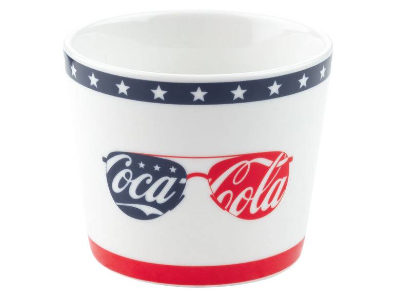 Coca Cola Eisbecher mit Löffeln, 4er Set Letzter Tag