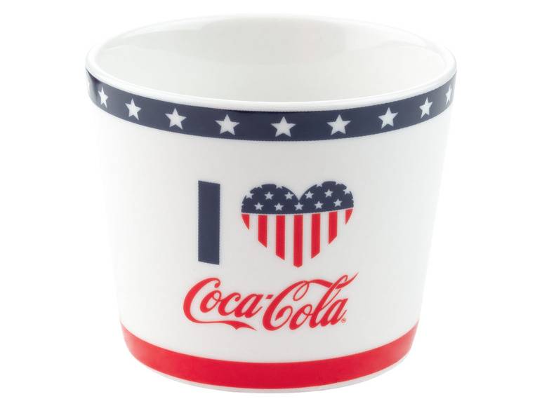 Coca Cola Eisbecher mit Löffeln, 4er Set Letzter Tag