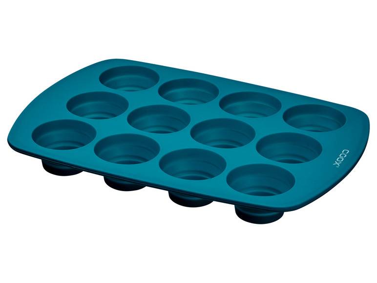 Coox Silikon-Muffinform, für 12 Muffins Super Rabatt