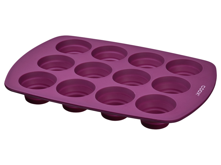 Coox Silikon-Muffinform, für 12 Muffins Super Rabatt