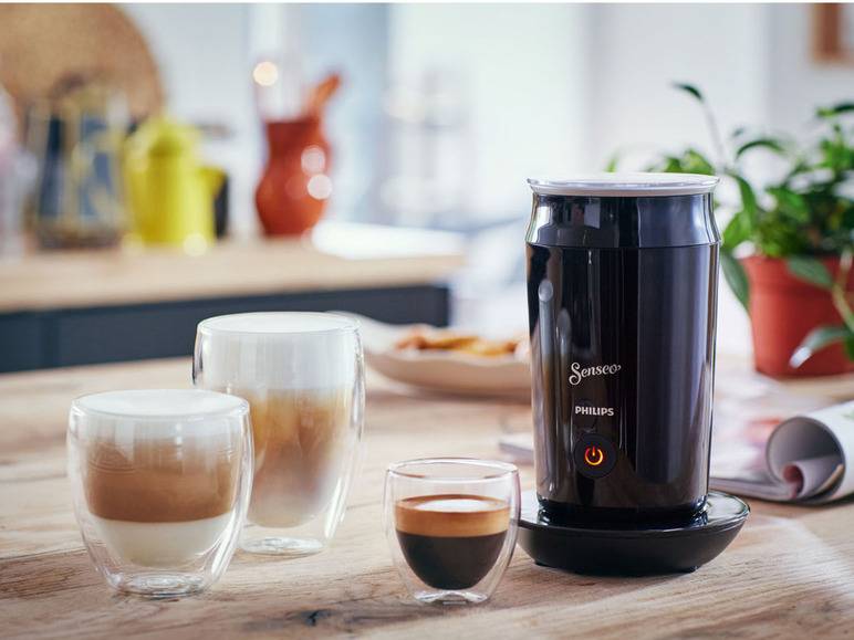 PHILIPS Senseo Milchaufschäumer »CA6500/60«, 360°-Basis 2025