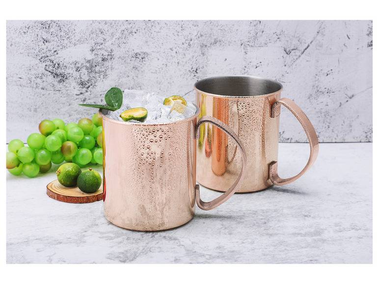 ECHTWERK Moscow Mule Becher Set aus Edelstahl Vatertagsangebot