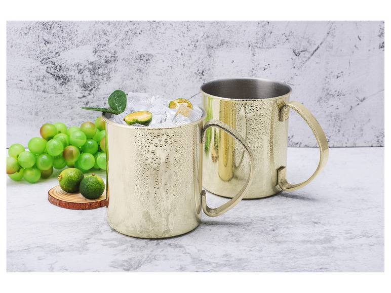 ECHTWERK Moscow Mule Becher Set aus Edelstahl Vatertagsangebot