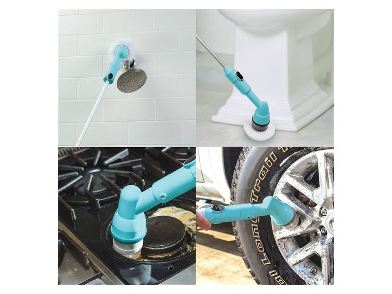 Genius Reinigungsbürste Turbo Scrub Pro, 6-tlg Nur für heute