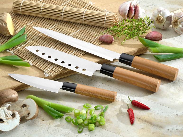 Esmeyer Messerset 3 tlg. im asiatischen Stil Flash Sale