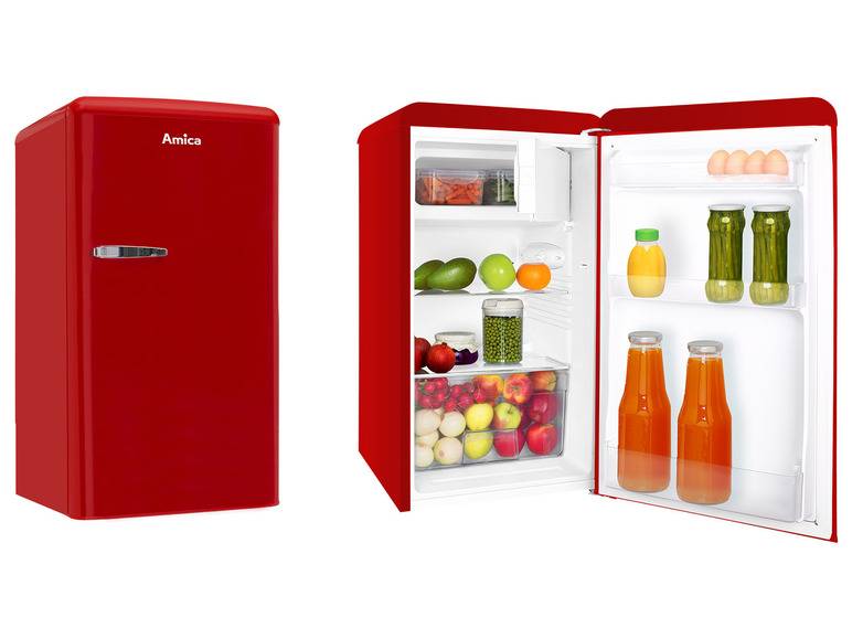 Amica Retro Kühlschrank »KSR 361 105« mit Gefrierfach Black Friday