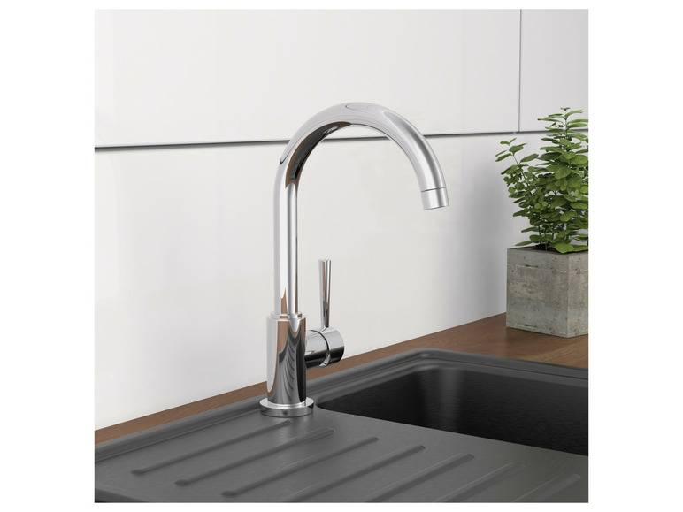 Schütte Küchenarmatur »CORNWALL«, Niederdruck Armatur Küche, 360° Wasserhahn Küche Tiefpreis