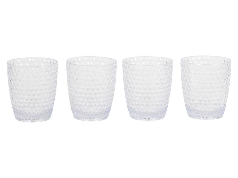 Cambridge Kunststoff Gläser 4tlg. Set Sonderangebot der Fabrik