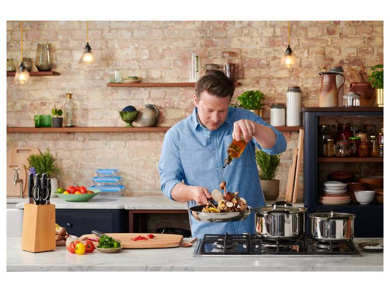 Jamie Oliver by Tefal Edelstahl-Bratpfanne Ø 24cm Bis zu 55% Rabatt