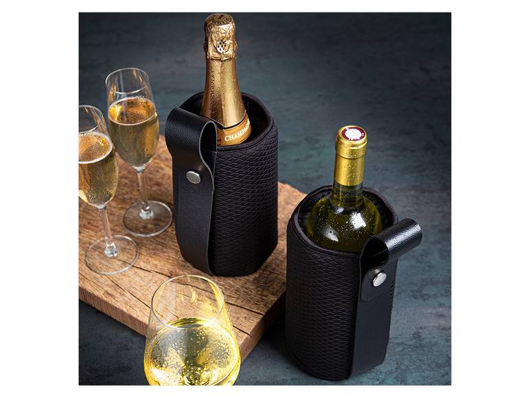 vacu vin Weinkühler »Artico«, flexibel, schwarz 50% Rabatt mit kostenlosem Versand