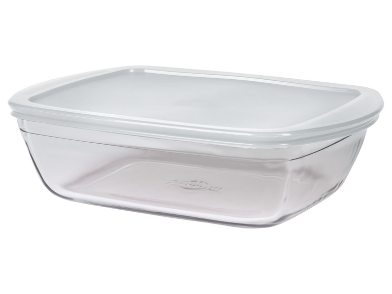 Pyrex® Daily Frischhaltedosen rechteckig, 2er Set, aus Borosilikatglas Limitierter Zeitrabatt