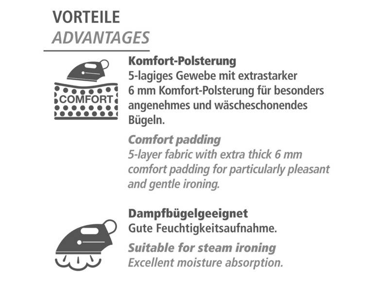 Wenko Bügeldecke »Air Comfort« Blitzbügler, dampfbügelgeeignet Osterangebot