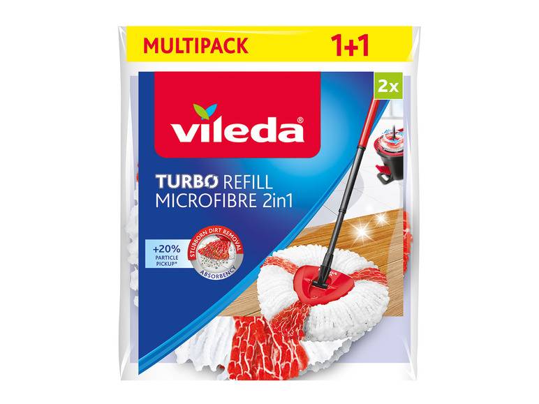 Vileda Turbo Ersatzkopf 2er Vatertagsangebot
