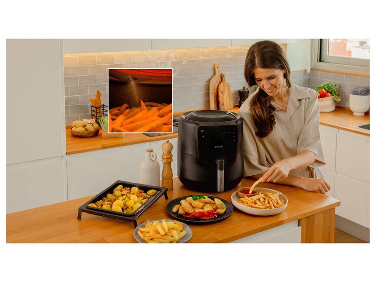 Cecotec Heißluftfritteuse Cecofry Rain »3300«, 1550 W Kauf eins, bekomm eins gratis