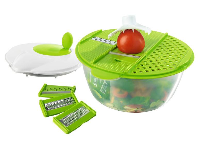GOURMETmaxx 3-in-1-Salat-Set, 9-teilig VIP-Rabatte