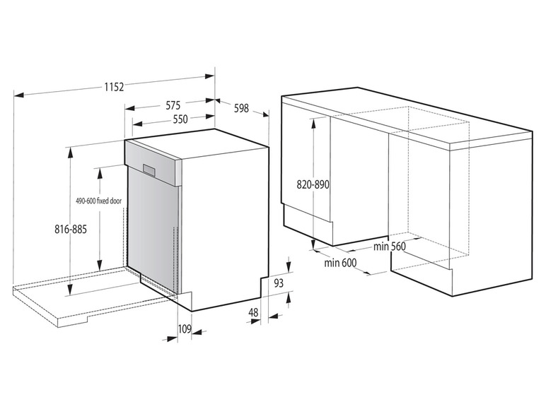 gorenje Geschirrspüler »GI642E90«, 13 Maßgedecke 50% Rabatt mit kostenlosem Versand