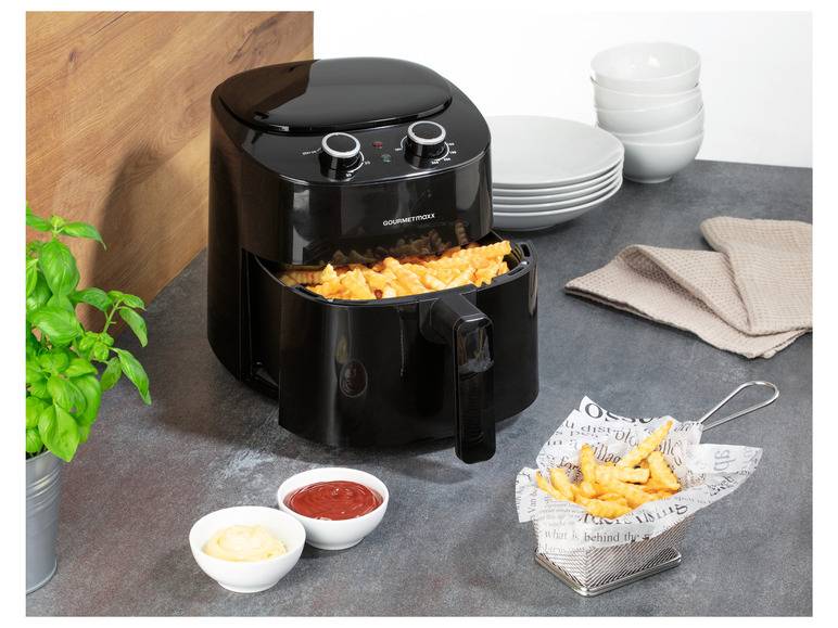 GOURMETmaxx Heißluft-Fritteuse Mechanisch 4,5 l Flash Sale