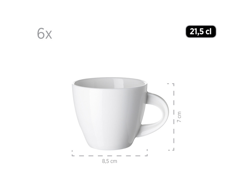 MÄSER Kaffeeservice »La Musica«, 18-teilig, aus Porzellan Black Friday