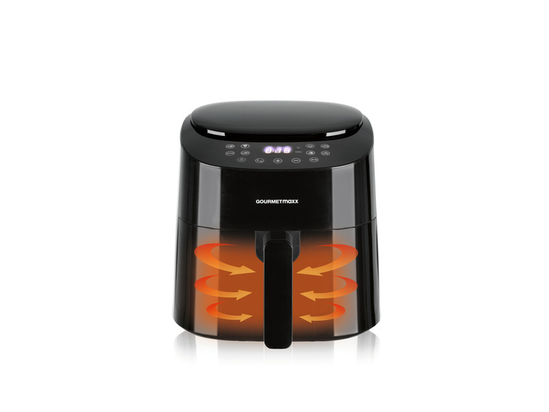 GOURMETmaxx Heißluft-Fritteuse Digital, 4,5 l, 1400 W Weihnachtsangebot