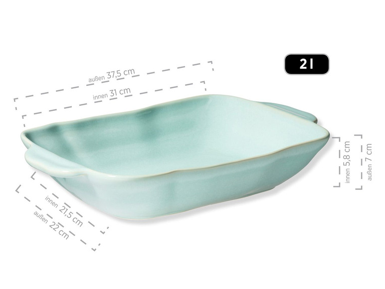 MÄSER Serie Vera, Auflaufformen mit Reaktivglasur Super Sparpreis