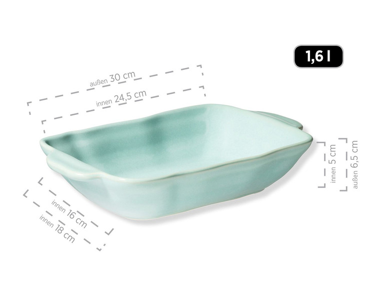 MÄSER Serie Vera, Auflaufformen mit Reaktivglasur Super Sparpreis