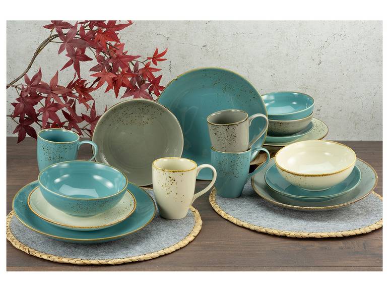 Creatable NATURE COLLECTION Skandinavien, Geschirrset Kombiservice 16 teilig Neueste Stile