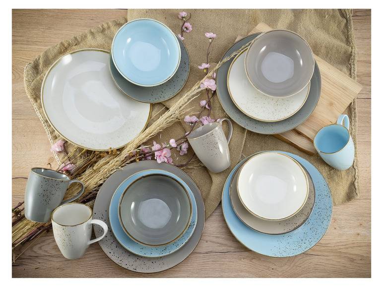 Creatable NATURE COLLECTION Skandinavien, Geschirrset Kombiservice 16 teilig Neueste Stile
