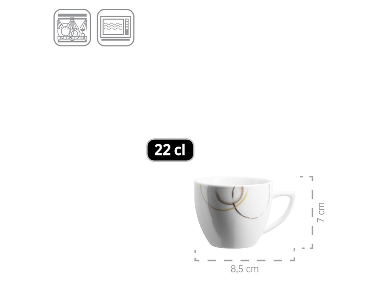 MÄSER Geschirr-Set »Nela«, beige/braun/weiß, 30-teilig Discount Store für neue Produkte