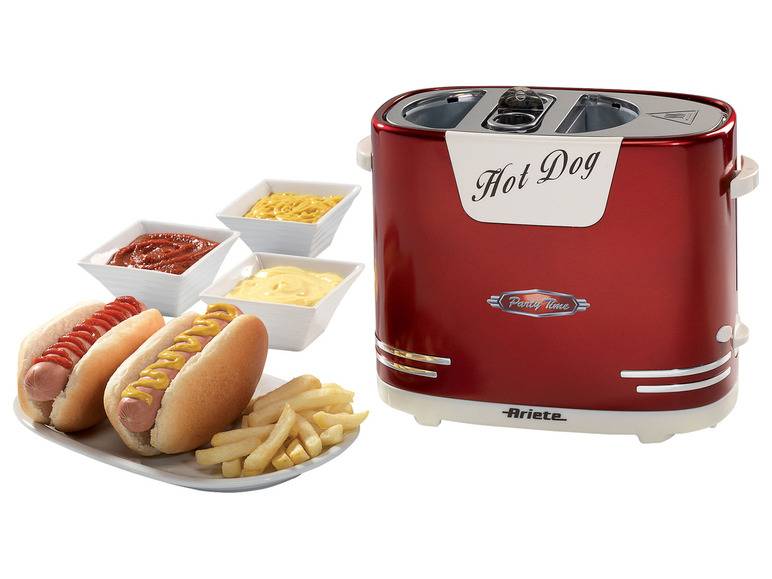 Ariete Hot Dog Maker 186 zollfrei