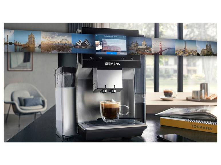 Siemens Kaffeevollautomat 'Slow Brew' »TQ717D03« Fabrikverkauf