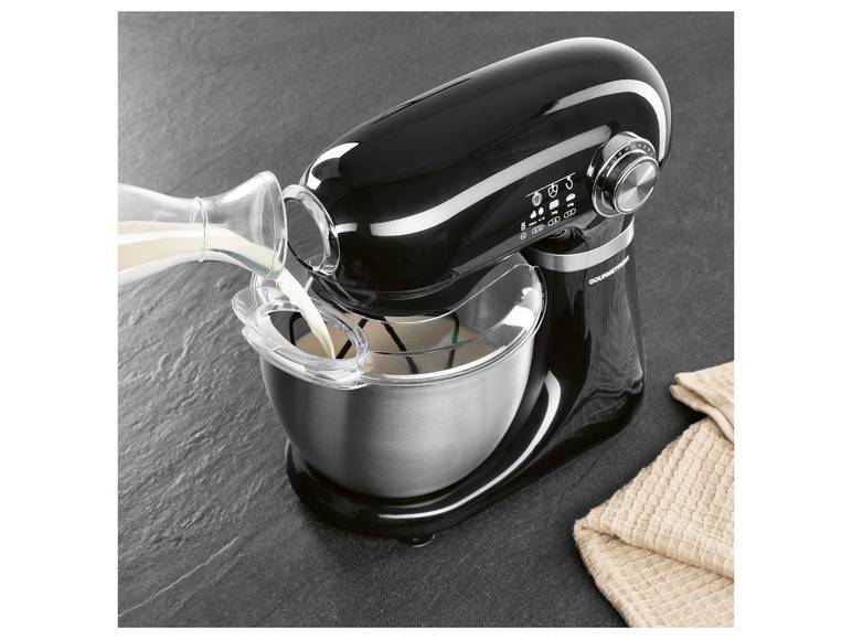 GOURMETmaxx Küchenmaschine 1000 W schwarz Großer Ausverkauf