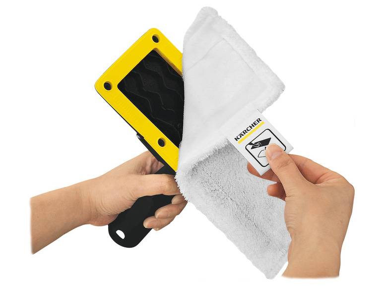 Kärcher Dampfreiniger »KST 2 Upright EasyFix«, mit Stoffbezügen Preisnachlass