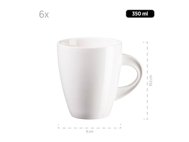 MÄSER Kaffeebecher-Set »La Musica«, 6-teilig, aus Porzellan Exklusive Angebote