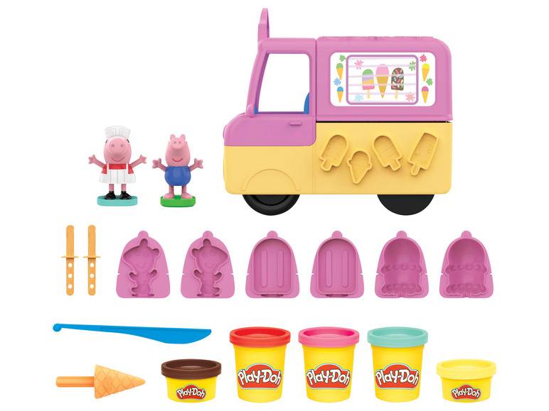 Play Doh Peppas Ice Cream Playset, mit 2 Figuren und 5 Dosen Spielknete Bis zu 55% Rabatt