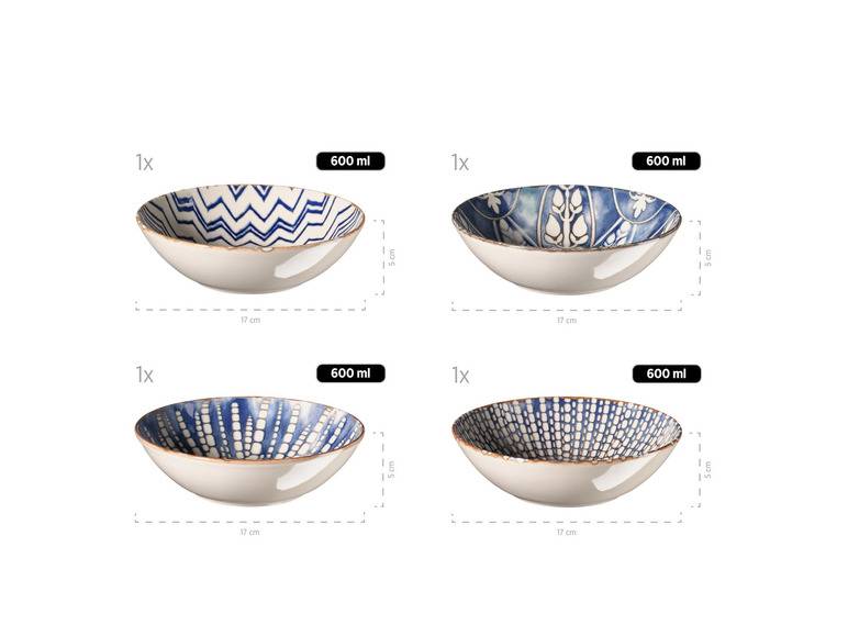 MÄSER Salat-Set »Iberico Blue«, 5-teilig, 4 Designs Versandkostenfrei