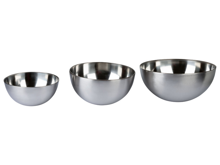 ERNESTO® Schüsselset, 3-teilig, platzsparend ineinander stapelbar
