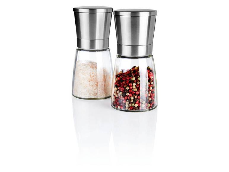ERNESTO® Salz- und Pfeffermühle / Essig- und Öl-Spender, 2-teilig Weihnachtsangebot