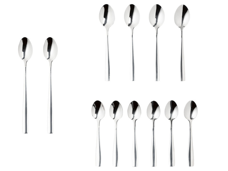 ERNESTO® Edelstahl-Löffel, 2er-/ 4er-/ 6er-Set