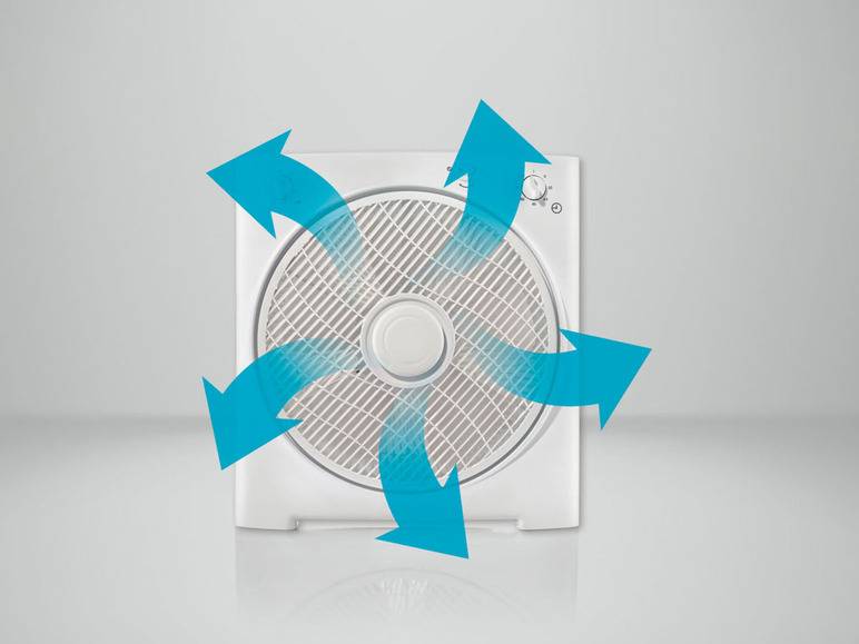 SILVERCREST® Box-Ventilator »SBV 50 C1«, 4 Stufen, 50 W Lagerräumung